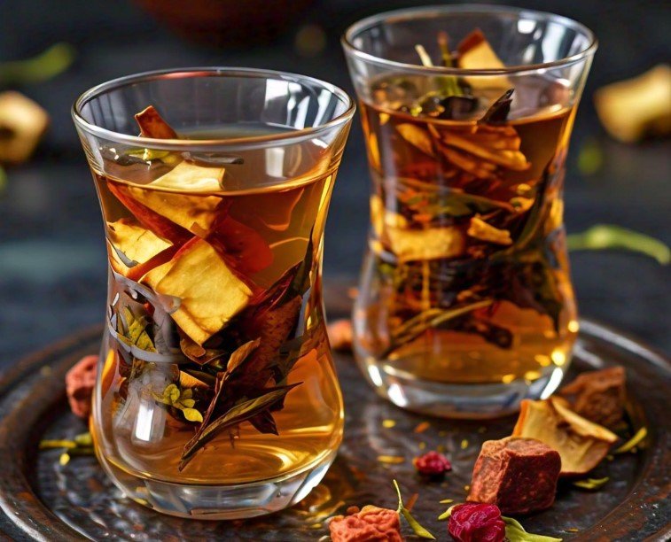 Premium Organic Apple Tea - 350g Loose Leaf Herbal Tea for Relaxation & Wellness | Perfect for Afternoon Tea, Gift Giving & Aromatherapy