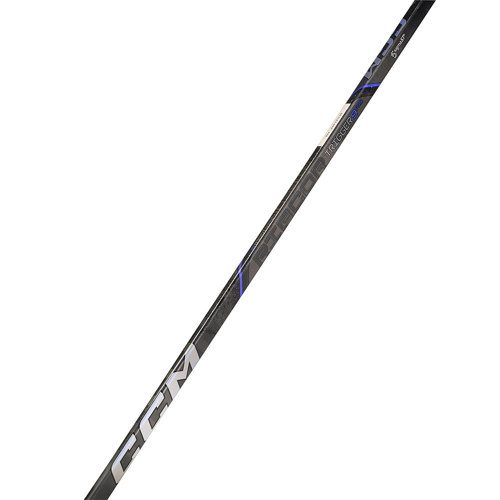 CCM Ribcor Trigger 9 Pro Senior Ice Hockey Stick - High Performance Carbon Fiber Hockey Stick for Competitive Players - Perfect for Power Shots & Quick Release Plays
