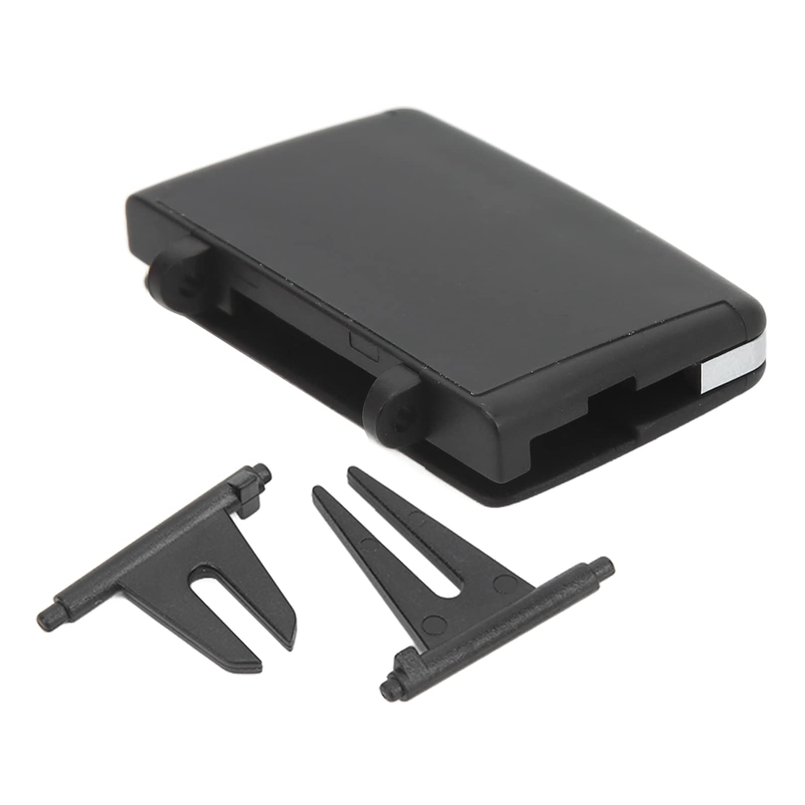 Durable ABS Car AC Air Vent Clip - Black Front Air Conditioning Vent Tab for Auto Dashboard | Perfect for Holding Phones, GPS & Air Fresheners