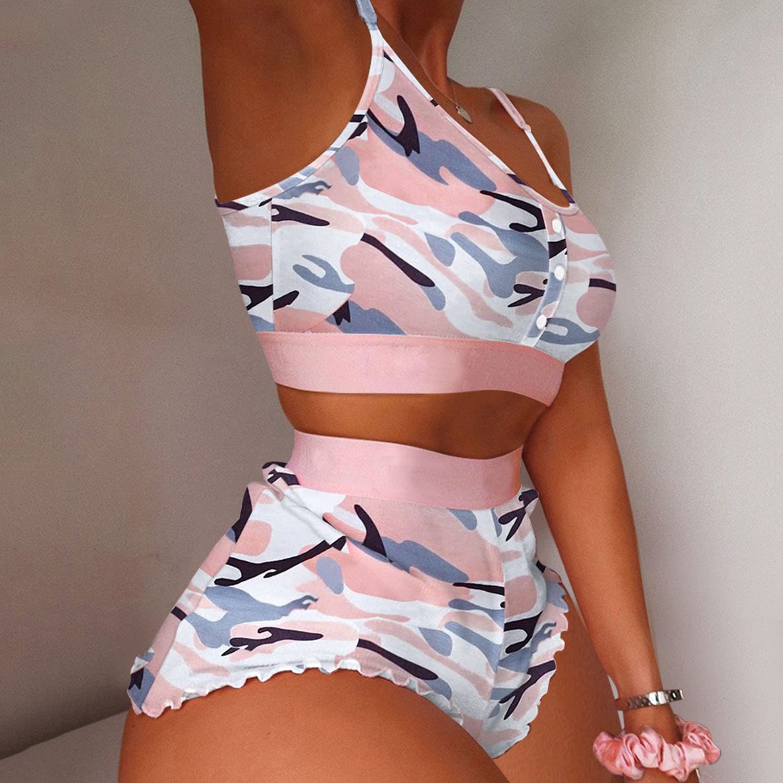 Women's 2-Piece Workout Set - High Waisted Flare Yoga Pants & Trendy Sweater in Baby Pink & Purple | Y2K Gym Outfit for Yoga, Running & Casual Wear | AYBL Style Activewear