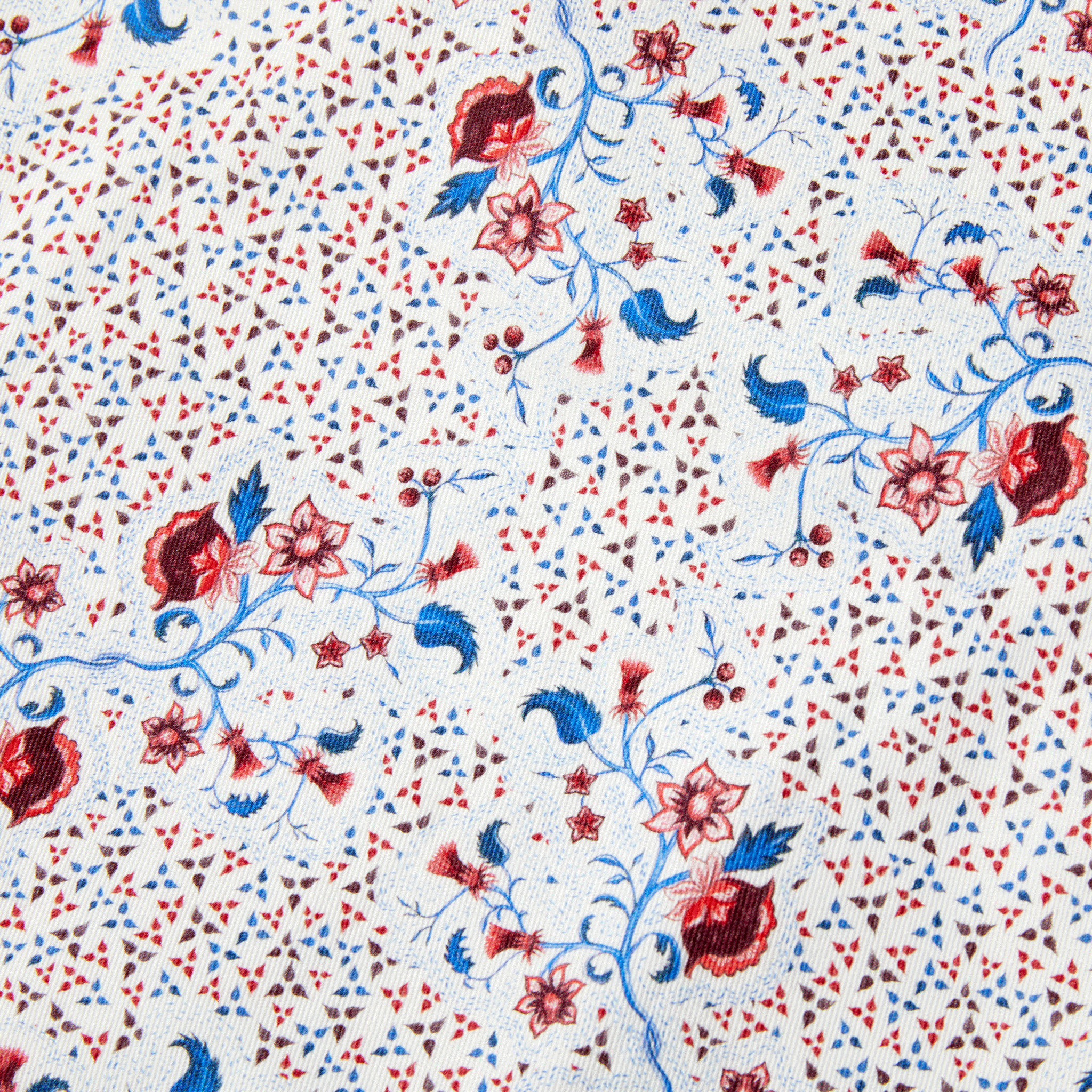 Burgundy Floral Cotton Table Runner - Elegant Dining Decor for Weddings, Holidays & Home Decor