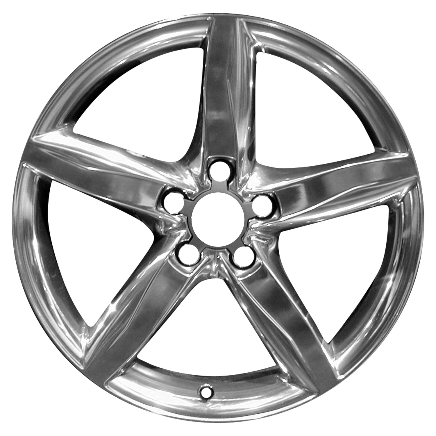 18 Inch Audi A4 ALY058838 Chrome OEM Wheels 8K0601025D (2009-2012) - Perfect for Replacement & Car Upgrades