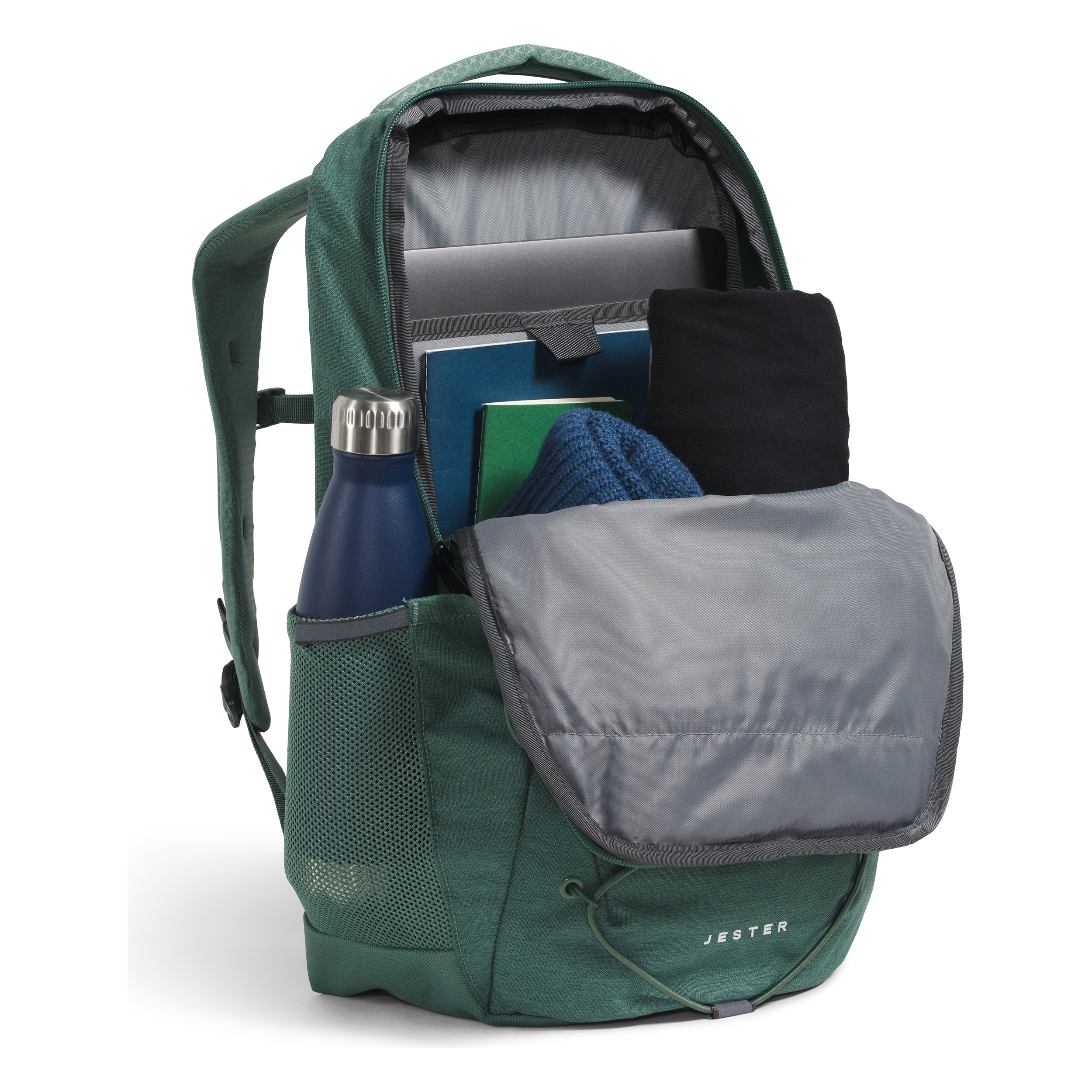 The North Face Women's Jester Backpack - Lightweight Laptop Daypack for Hiking, Travel & School - Durable Water-Resistant College Bookbag with Padded Shoulder Straps