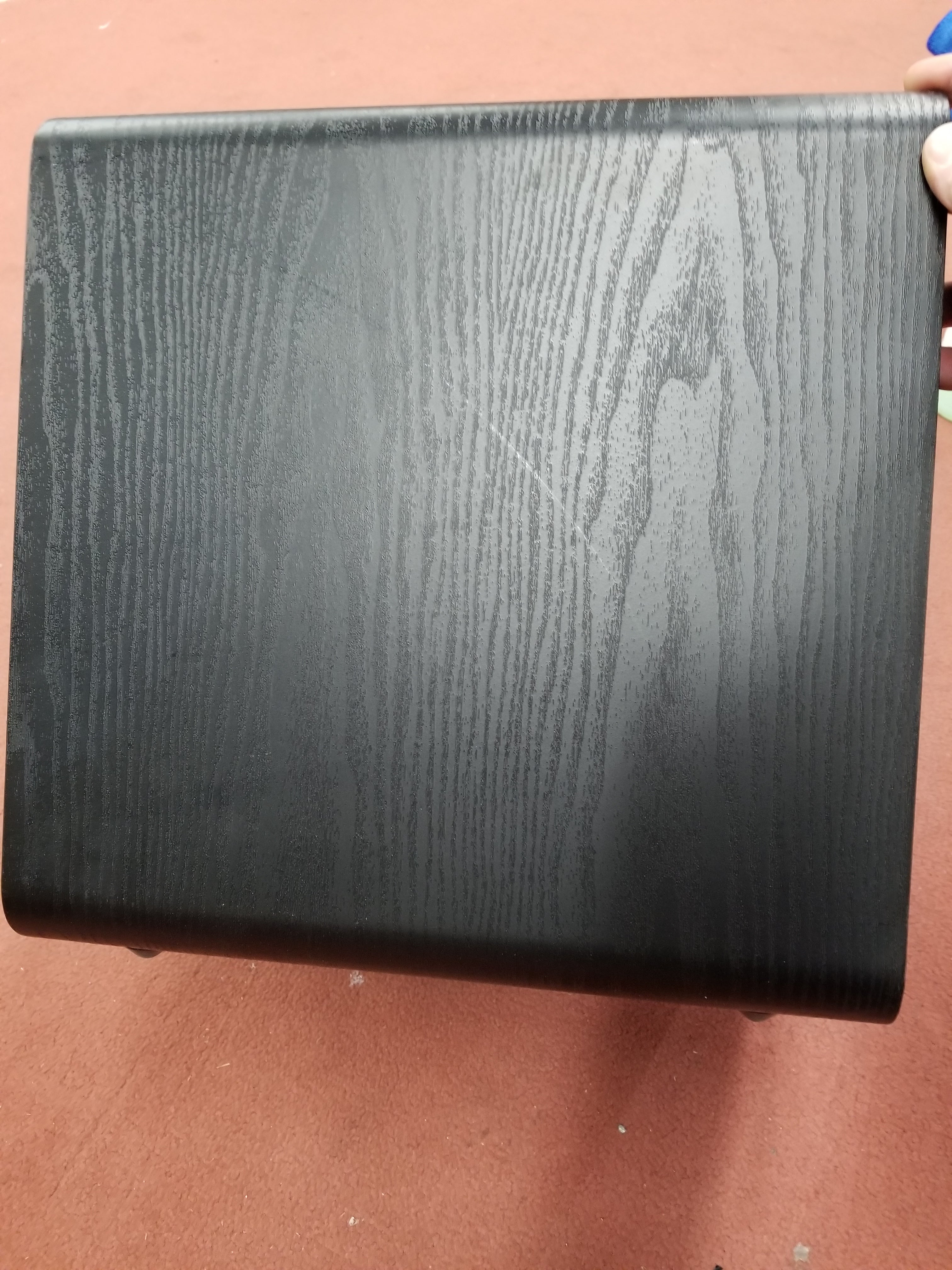 SB 2000 Premium Black Ash Wood Outlet Cover - Durable & Stylish Electrical Wall Plate for Home, Office & Commercial Use