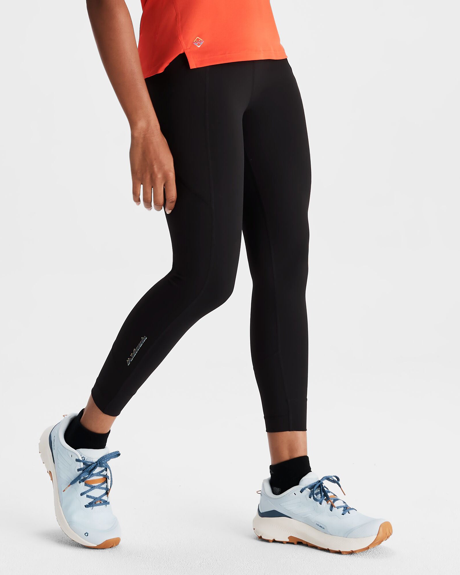 Women's Seeker 7/8 Leggings - Black Stingray | High-Waisted Yoga Pants for Workout & Lounge | Perfect for Yoga, Running & Everyday Wear