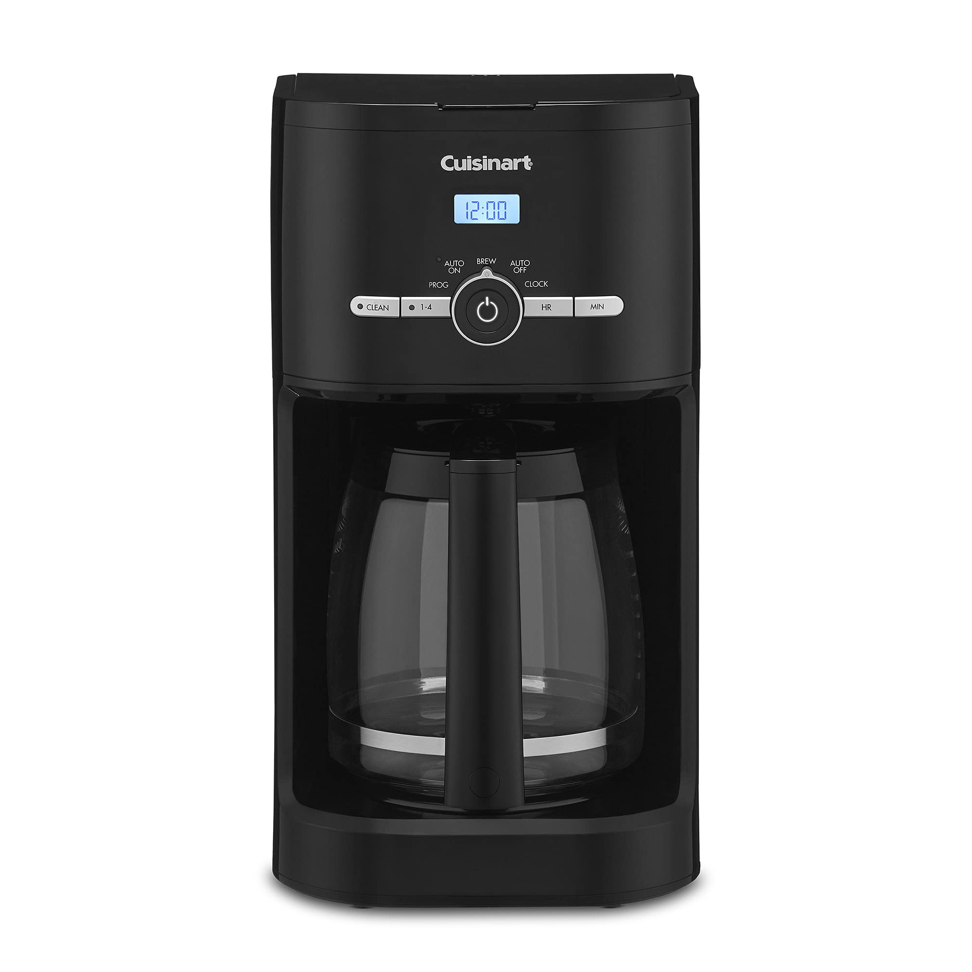 12 Cup Programmable Coffee Maker with Permanent Filter - Fast Brewing, Auto Shutoff, Black - Perfect for Home, Office & Dorm Use