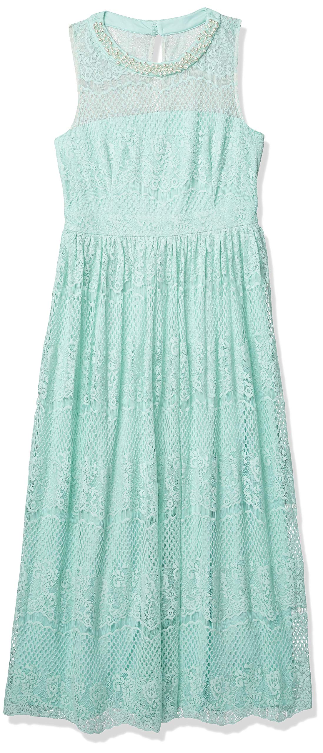 London Times Lace Maxi Dress for Women - Elegant Summer & Party Wear