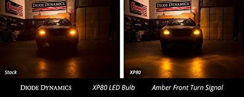Diode Dynamics 1157 XP80 LED Turn Signal Bulbs - Super Bright Red (Pair) | Perfect for Car, Truck, Motorcycle & RV Lighting Upgrades