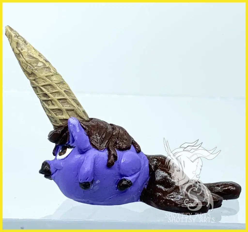 Mythical Munchies Unicorn Cone Ring Holder - Cute Desk Organizer for Jewelry, Keys & Small Items - Perfect for Bedroom, Bathroom & Office Decor