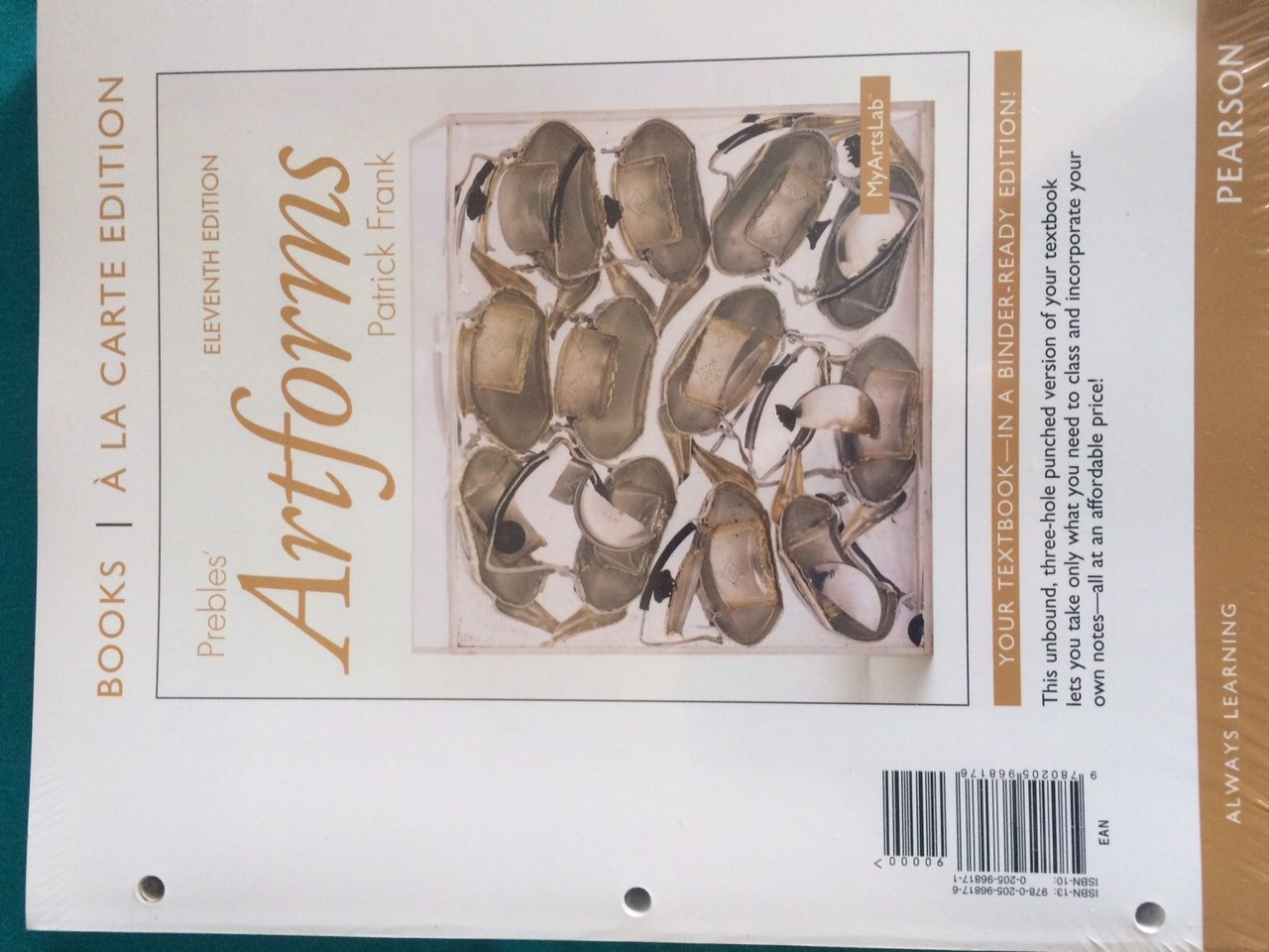 Prebles' Artforms 11th Edition - Loose Leaf Textbook | Art History & Appreciation Guide for Students & Teachers | Perfect for College Courses & Self-Study