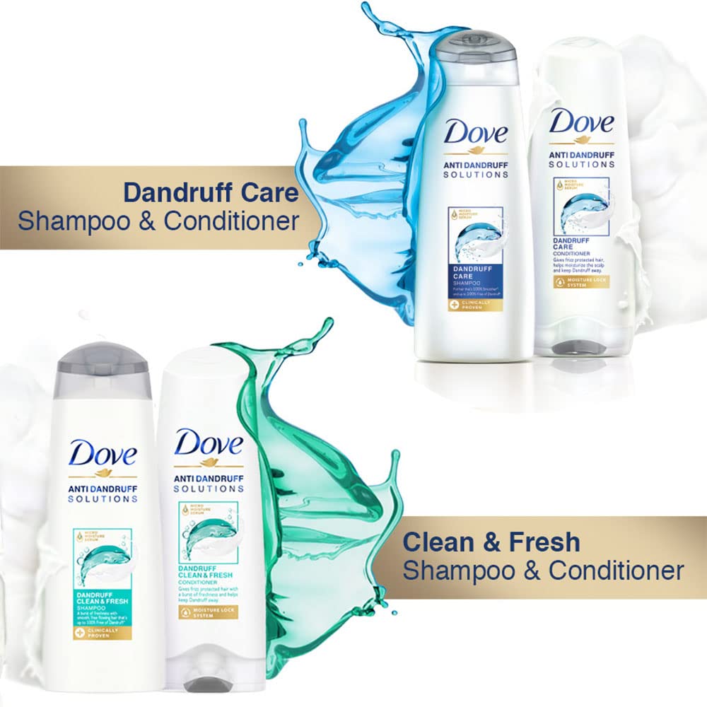 Dove Dandruff Care Shampoo for Dry, Itchy & Flaky Scalp - 650ml | Anti-Dandruff Treatment with Moisturizing Formula | Perfect for Daily Hair Care & Scalp Relief