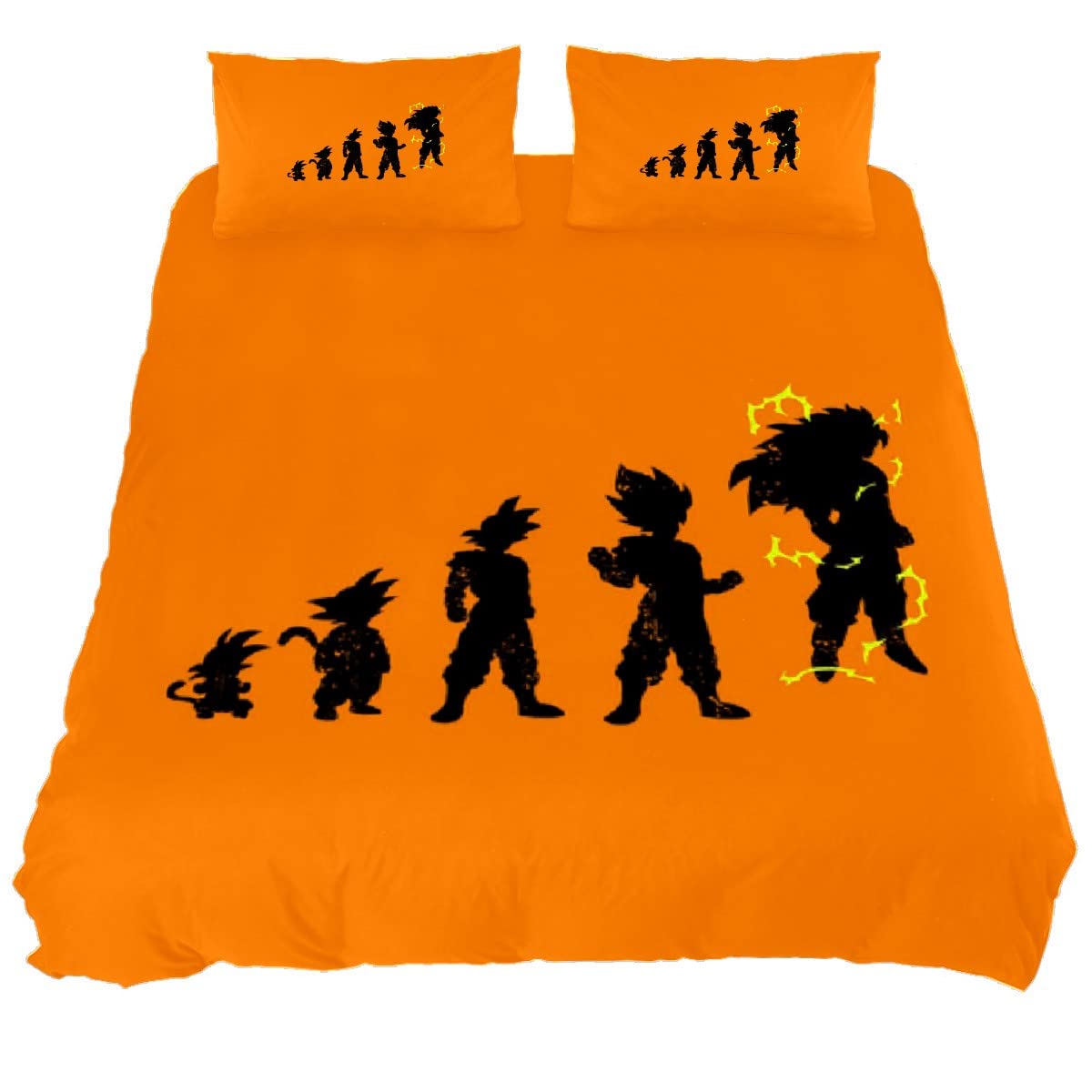 HULKBIDBV 3D Digital Print Orangutan & Unicorn Duvet Cover Set for Kids - Twin Size | Cartoon Bedding for Girls & Boys | Soft & Fun Children's Bedroom Decor | Perfect for Themed Rooms, Sleepovers & Playtime