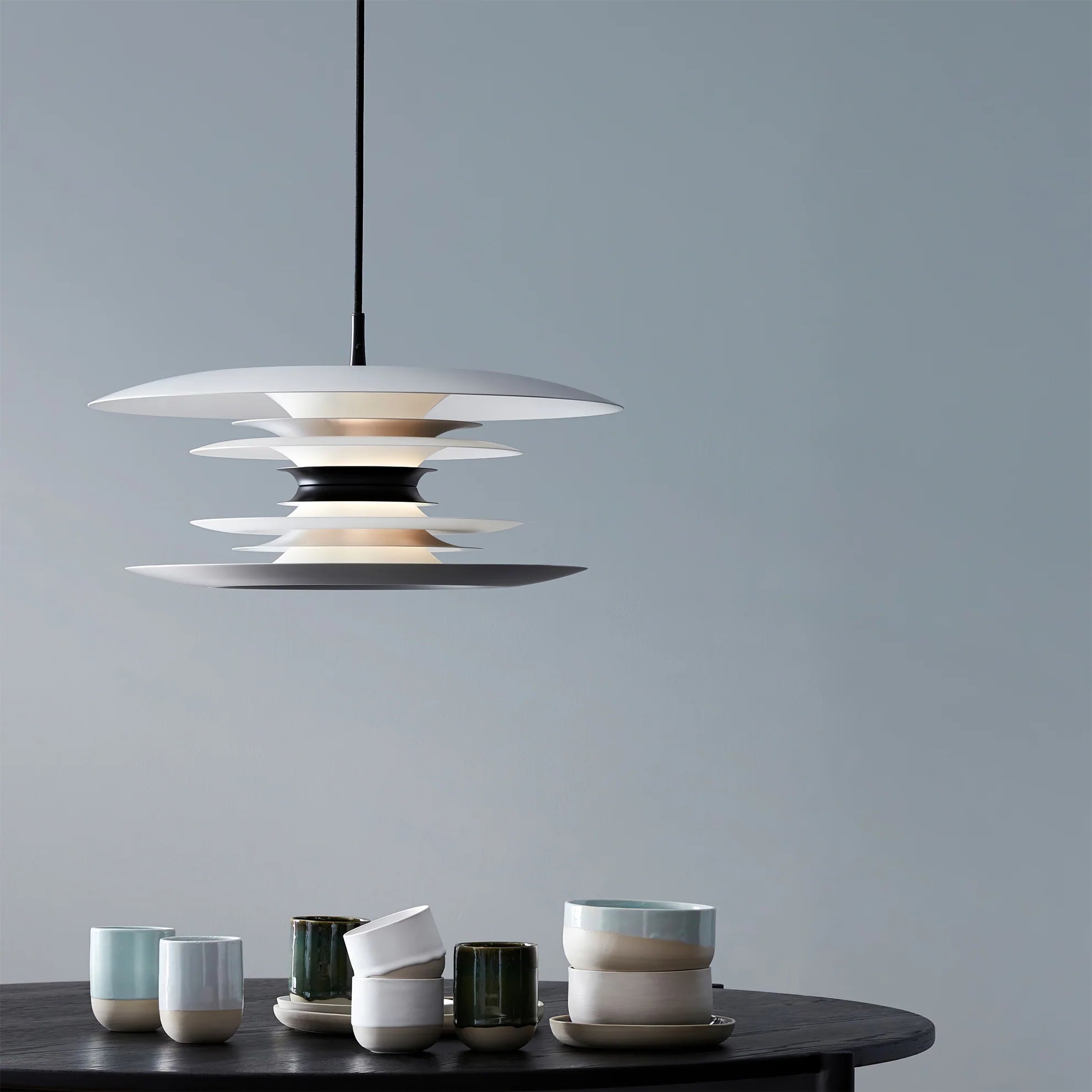 Reedie Pendant Lamp - Modern Handwoven Rattan Hanging Light Fixture for Dining Room, Kitchen Island & Bedroom Decor