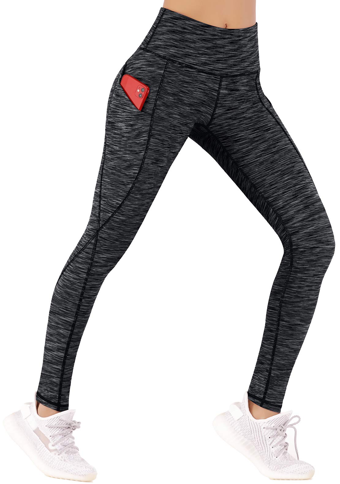 Ewedoos Fleece Lined Leggings with Pockets for Women - Thermal Winter Yoga Pants, High Waisted Workout Tights - Perfect for Cold Weather, Running, Gym & Lounge