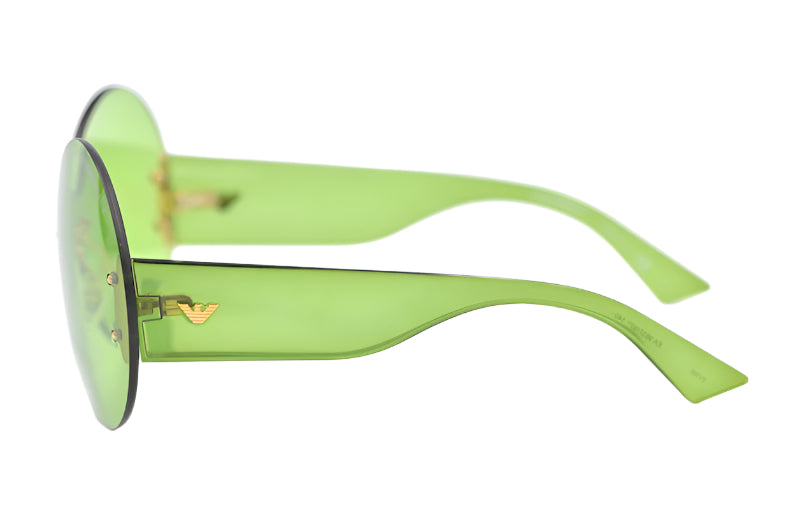 Emporio Armani 9387 30th G Sunglasses - Luxury Polarized Aviator Shades for Men & Women - Perfect for Driving, Travel & Outdoor Activities