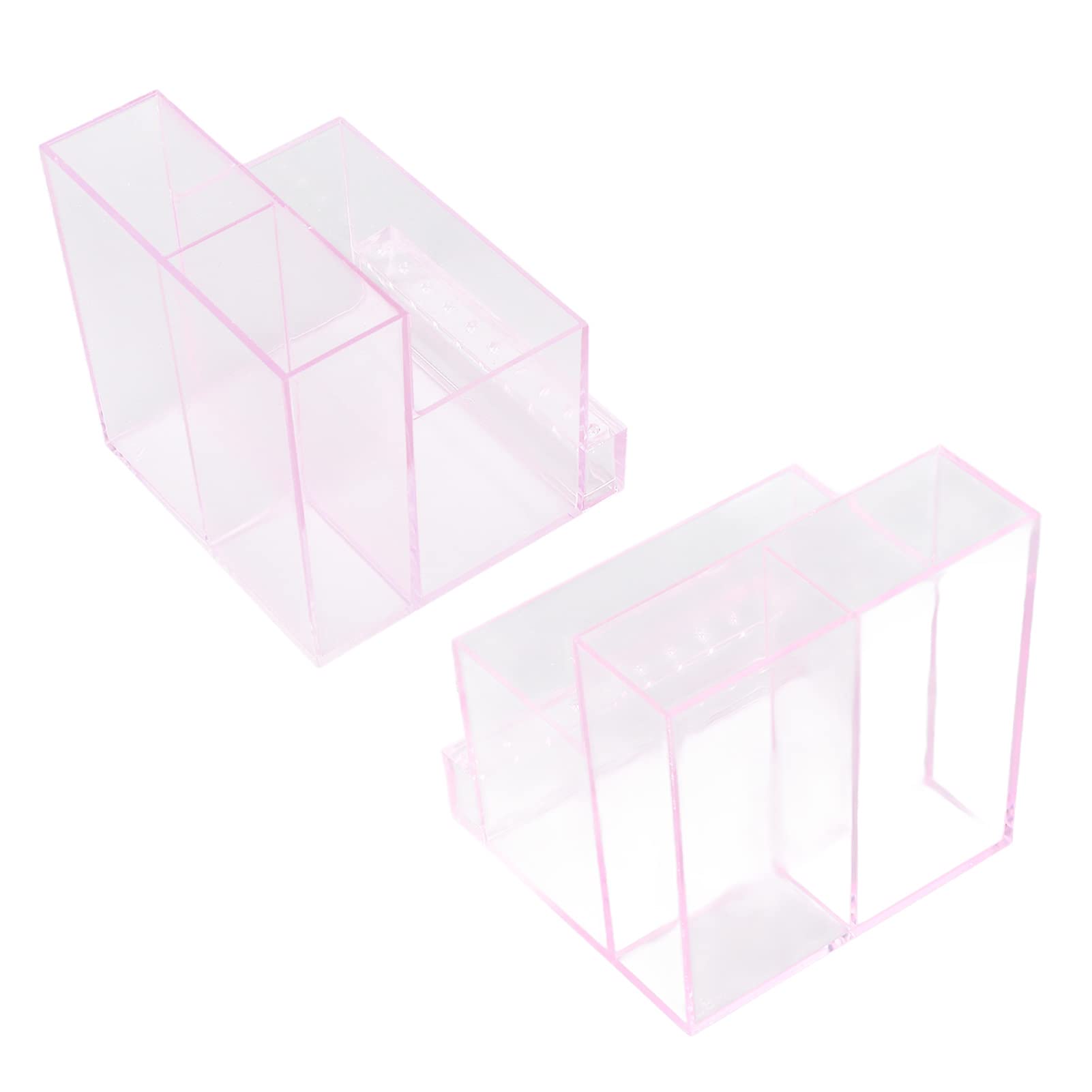 Professional Manicure & Nail Drill Machine Storage Box with Multiple Compartments - Organize Nail Care Tools & Skin Care Products at Home | Perfect for Salon, Spa & Personal Nail Care Routine