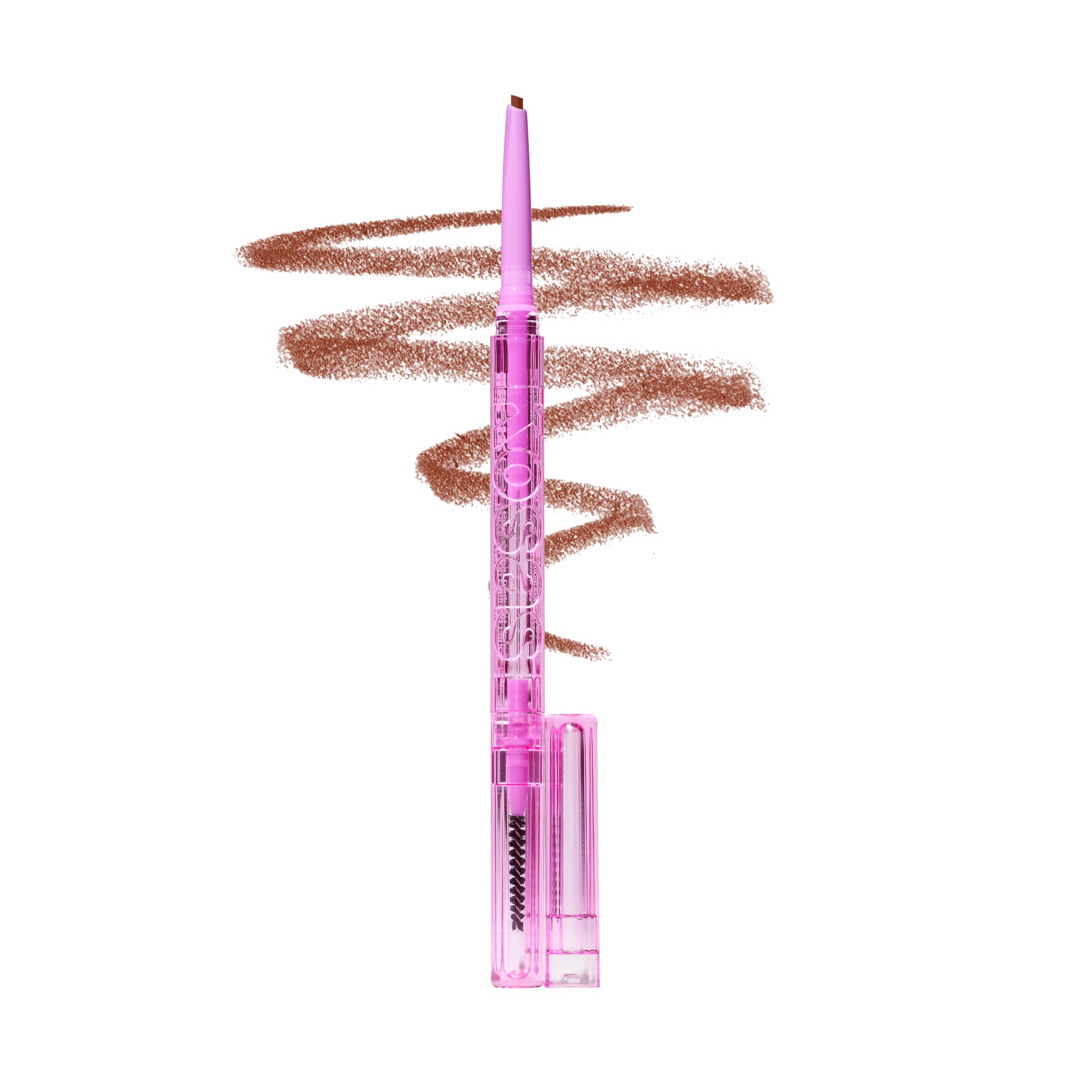 Brow Pop Dual Action Defining Pencil - Waterproof Eyebrow Pencil with Spoolie Brush for Natural Looking Brows - Perfect for Daily Makeup, Salon Use & On-The-Go Touch Ups
