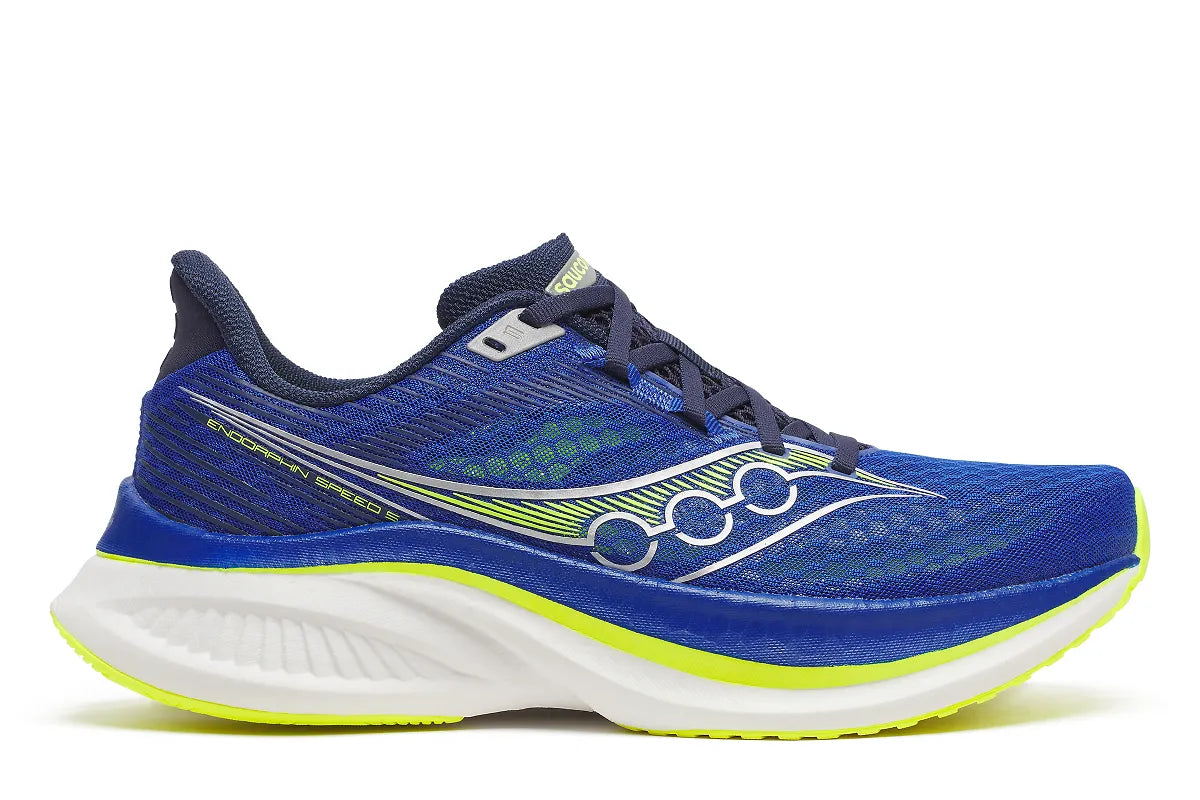 Men's Saucony Endorphin Speed 5 Running Shoes - Lightweight Cushioned Road Racing Sneakers for Marathon Training & Long Distance Running