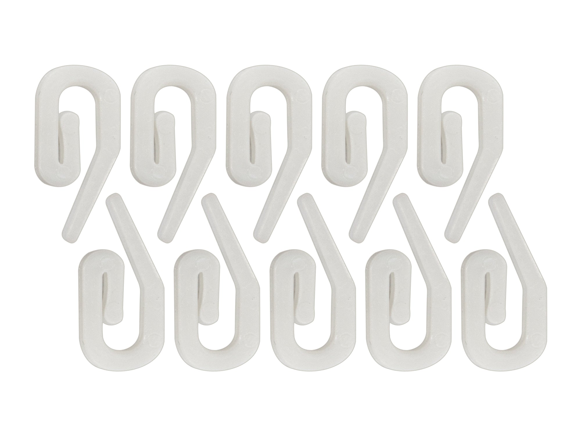 Premium Aftermarket Curtain Hook Set - 10 Pack Heavy Duty Hooks for Drapes, Sheers & Valances - Perfect for Living Room, Bedroom & Window Decor