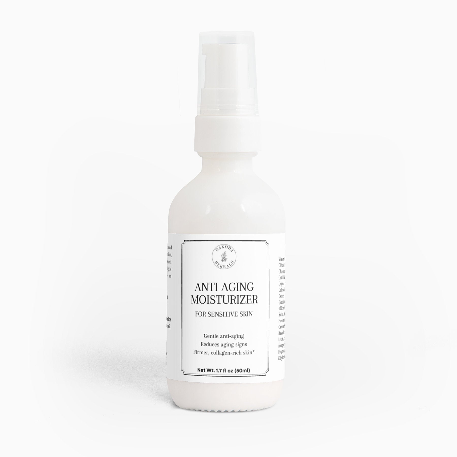 Anti Aging Moisturizer for Sensitive Skin - Collagen Boosting & Hydrating Face Cream for Skin Renewal | Gentle Daily Moisturizer for Dry Skin Care Routine