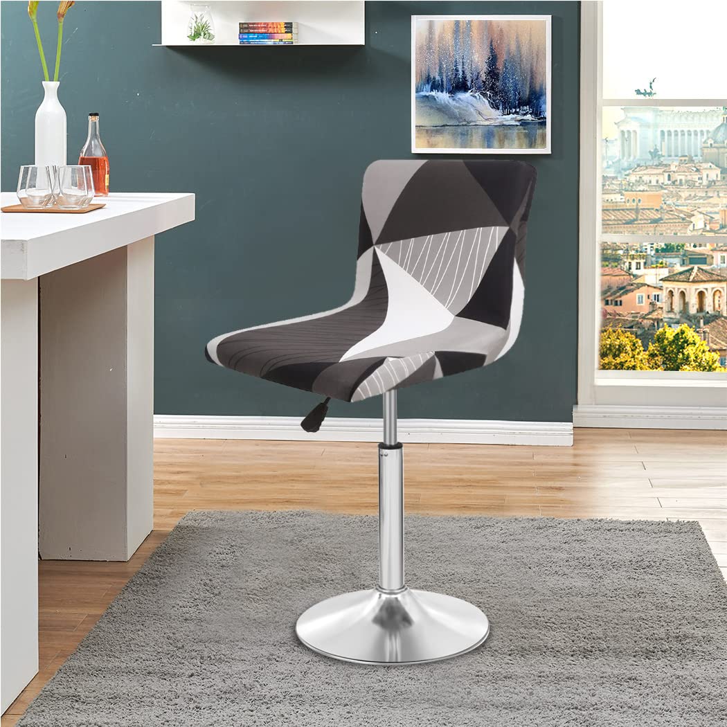 Deisy Dee Bar Stool Covers 2-Pack for Dining & Kitchen