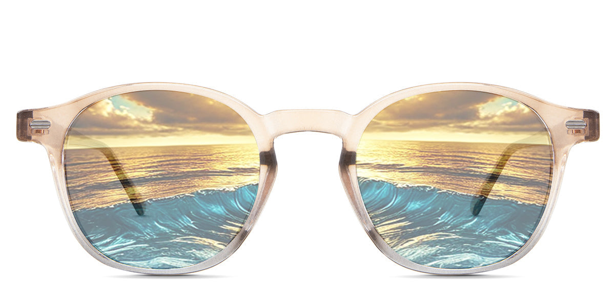 Milanez Men's Prescription Tinted Glasses - Stylish & Durable Eyewear for Work, Driving & Outdoor Activities