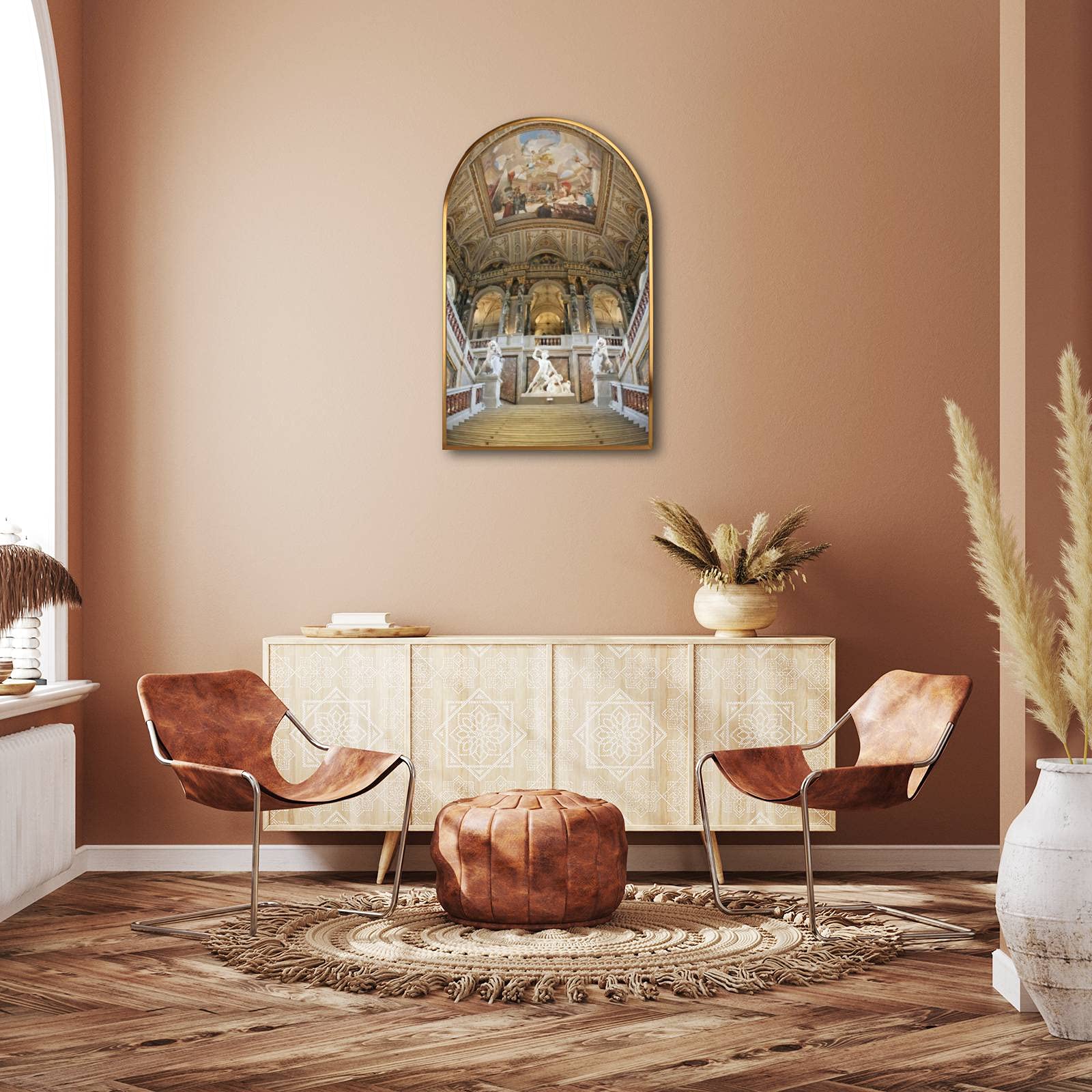 PEYQULTXNE Canvas Wall Art - Vienna Museum Art Print for Home Decor | Ready to Hang