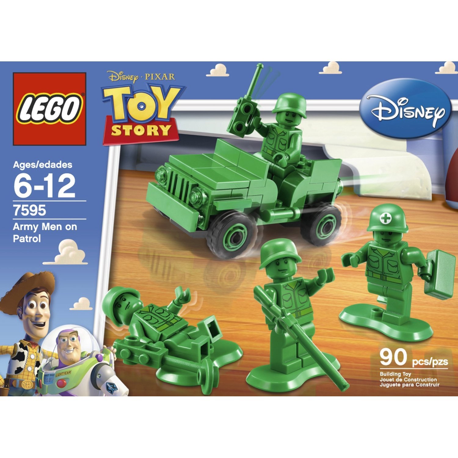 LEGO Toy Story Army Men on Patrol Building Set (7595) - Creative Play for Kids, Collectible Toy for Fans, Perfect Gift for Disney Pixar Lovers