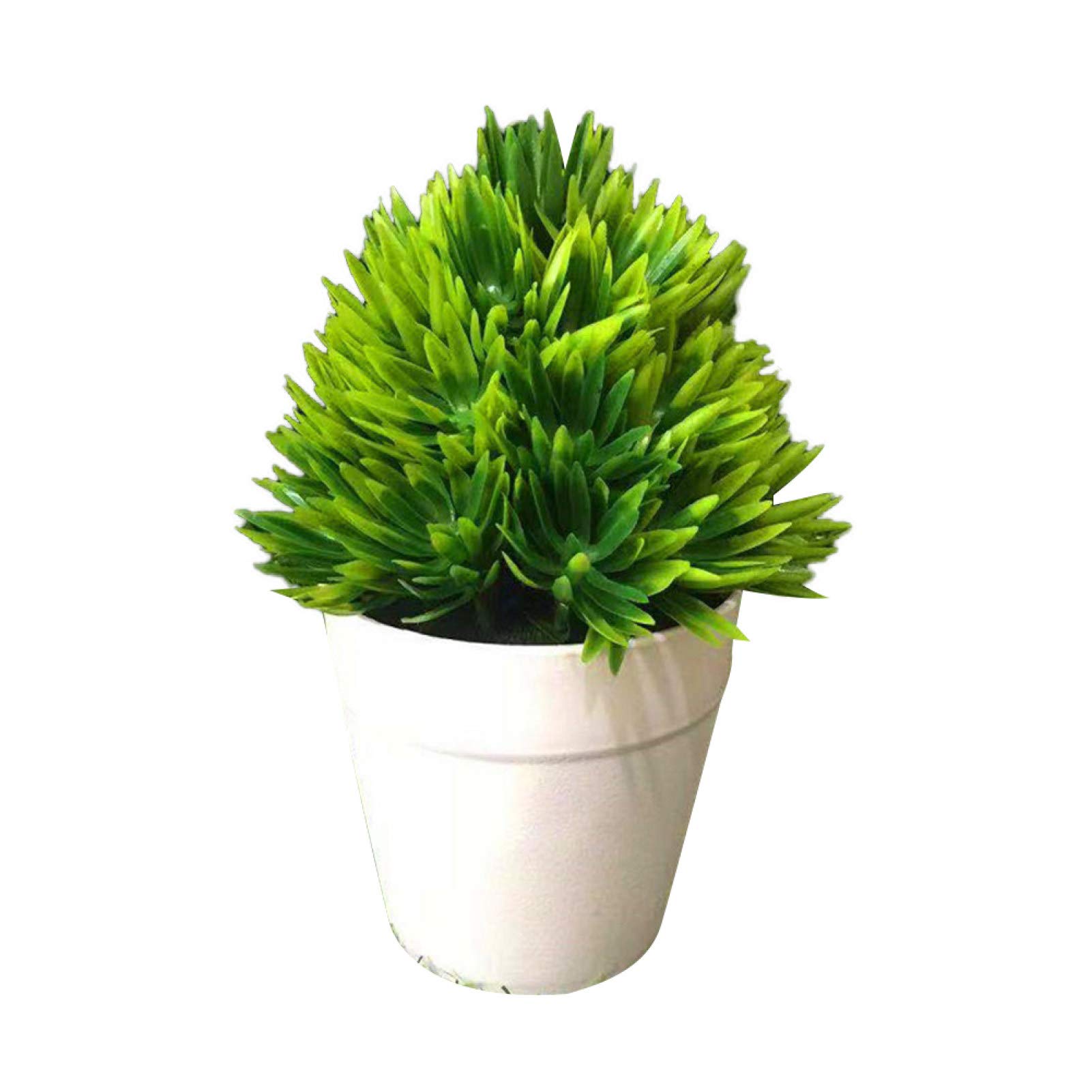 Artificial Plants and Fake Flowers - Realistic Pine Tree & Succulent Bonsai in Pot for Home, Office, Balcony, and Desktop Decor - Perfect for Indoor Greenery, Gift Ideas, and Minimalist Spaces