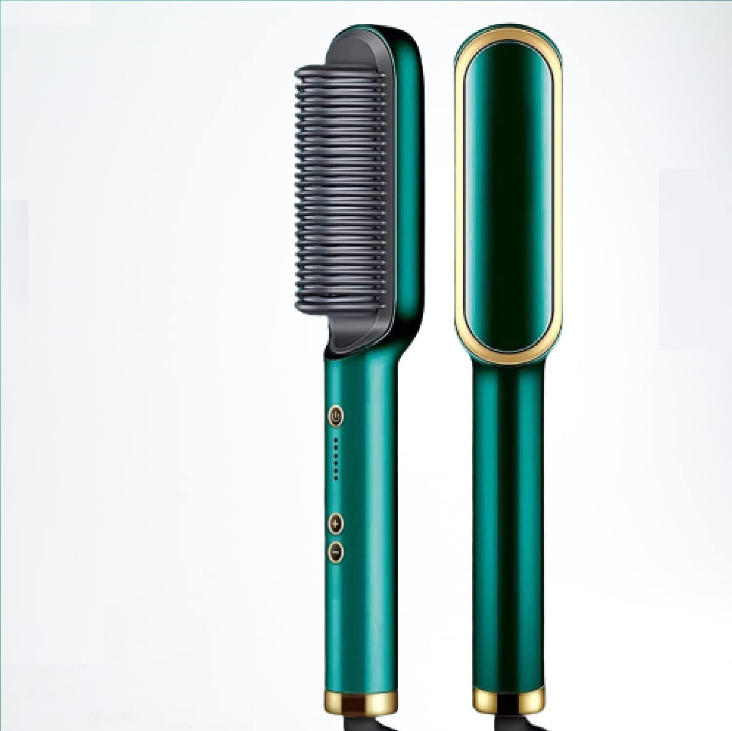 TILCHINH Hair Straightener Comb for Women & Men - 2 in 1 Styling Brush & Flat Iron with Temperature Control | Perfect for Home Use, Travel & Salon Styling (Multiple Colors)
