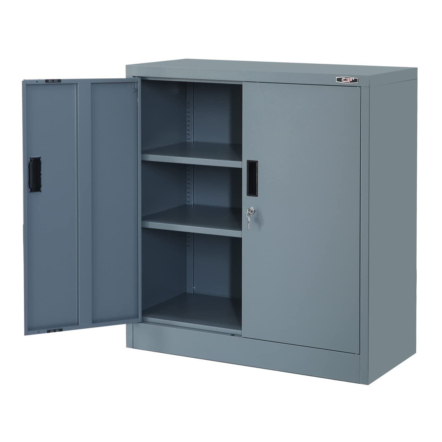 Metal Storage Cabinet with Locking Doors - 36.2