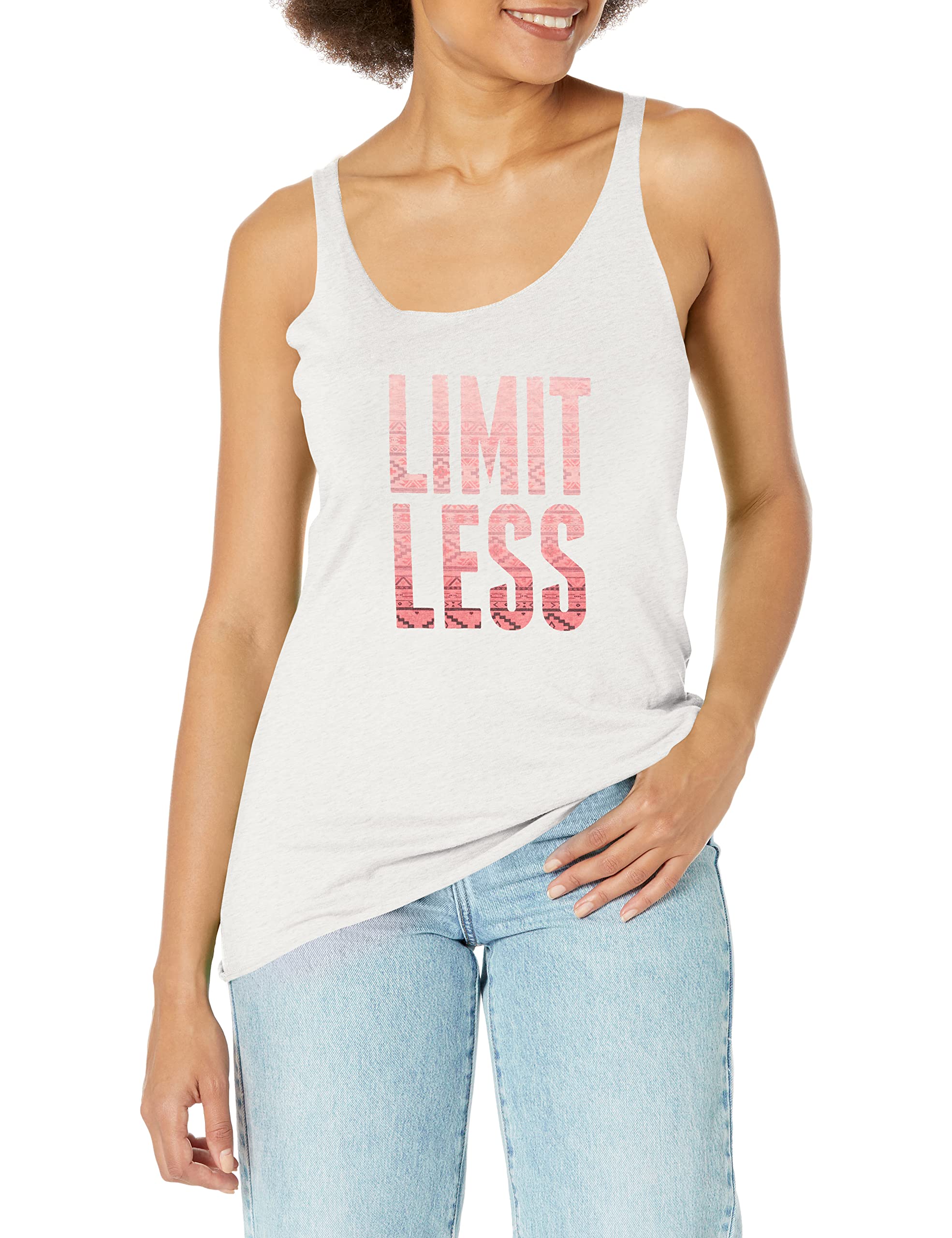 Women's Chin UP Limitless Racerback Tank Top - Breathable Workout Shirt for Yoga, Running & Gym - Plus Size Activewear for Women