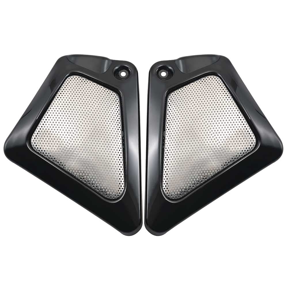Shunru Technology Motorcycle Airbox Frame Neck Air Intake Side Cover for Harley Davidson V-Rod VRSCA VRSCB VRSCX VRSCF VRSCDX 2007-2014 - Black Front Fairing Guard | Enhanced Airflow & Performance | Perfect for Custom Bike Builds & Performance Upgrades