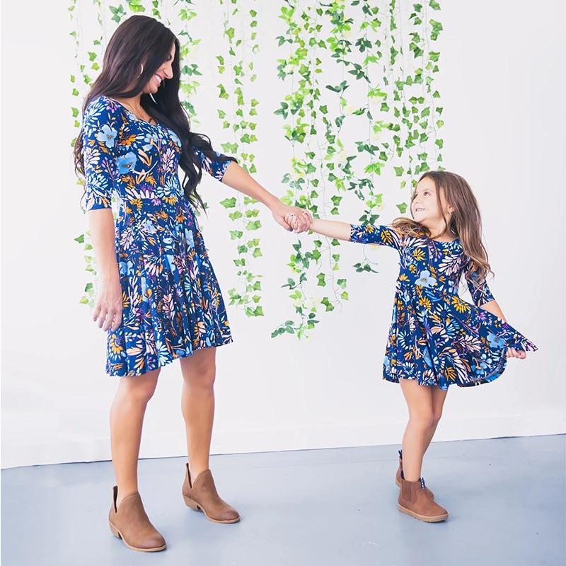 Floral Printed Matching Dress for Women - Elegant Summer Outfit for Parties, Dates & Vacations | Comfortable & Stylish Fashion Dress