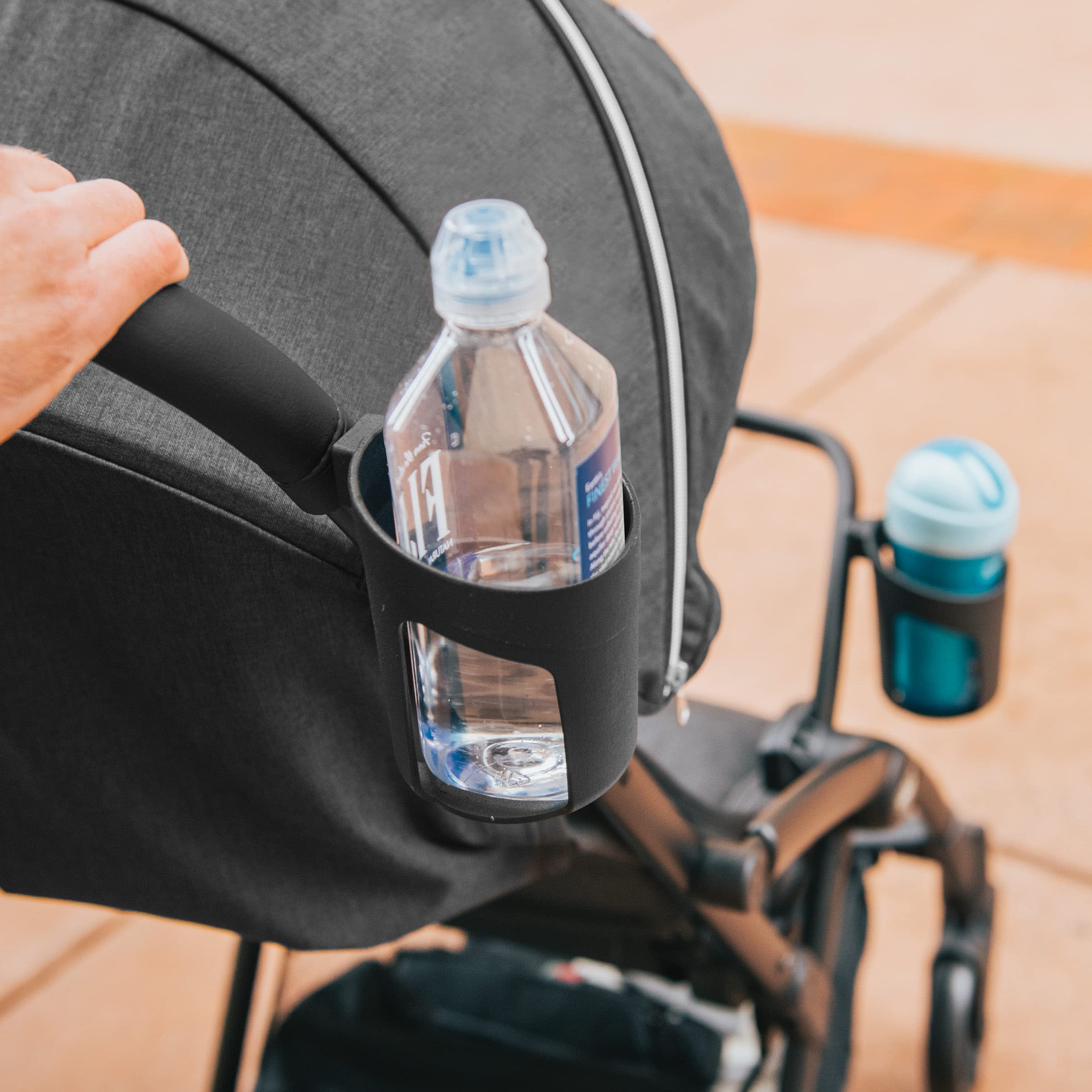 Chicco Presto Self-Folding Compact Baby Stroller with Canopy - Lightweight Aluminum Frame Umbrella Stroller for Infants & Toddlers up to 50 lbs | Graphite Grey | Perfect for Travel, Shopping & Daily Walks