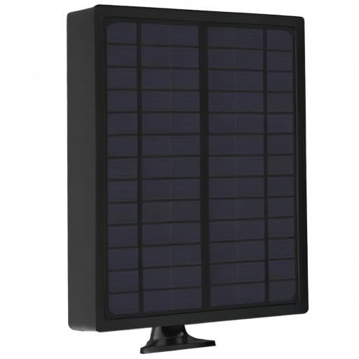Cree Lighting Connected Max Solar Panel for Smart Outdoor Camera - 1 Panel, White (CMACC-ODSP-BL) | Weatherproof Solar Charger for Home Security Cameras | Perfect for Driveway Monitoring, Backyard Surveillance & Front Door Protection