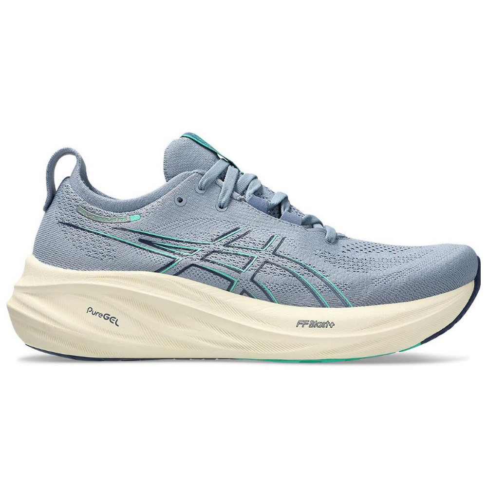 ASICS GEL-Nimbus 26 Running Shoes for Men - Lightweight Cushioned Road Running Sneakers for Long Distance & Marathon Training