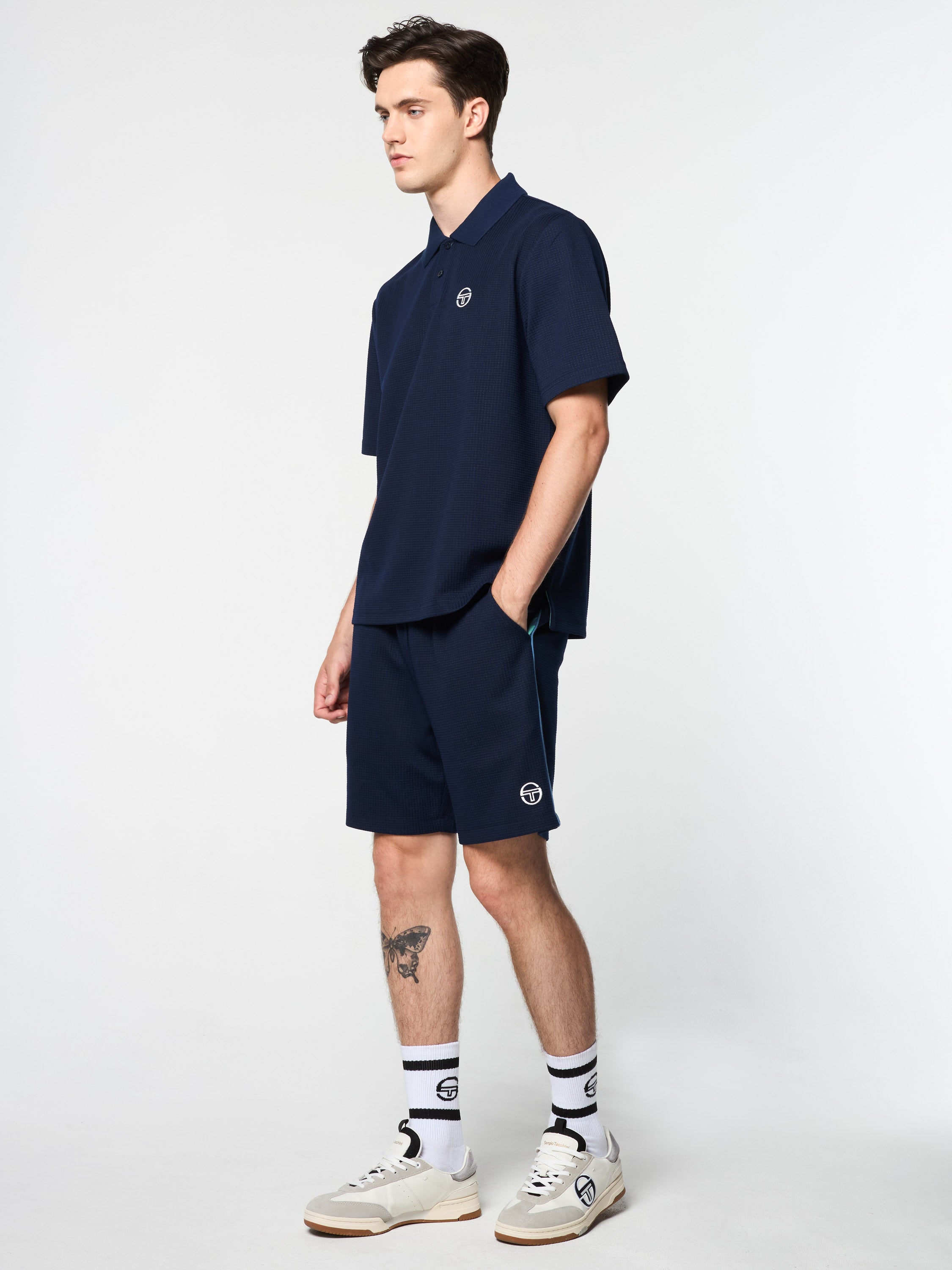 Cialda Polo Shirt for Men - Classic Maritime Blue Cotton Casual Shirt | Perfect for Office, Golf & Summer Outings