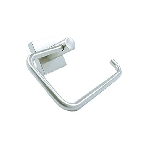 Satin Nickel Toilet Paper Holder - Modern Bathroom Decor & Storage Organizer for Toilet Paper Rolls - Perfect for Home, Office, and Guest Bathroom Organization