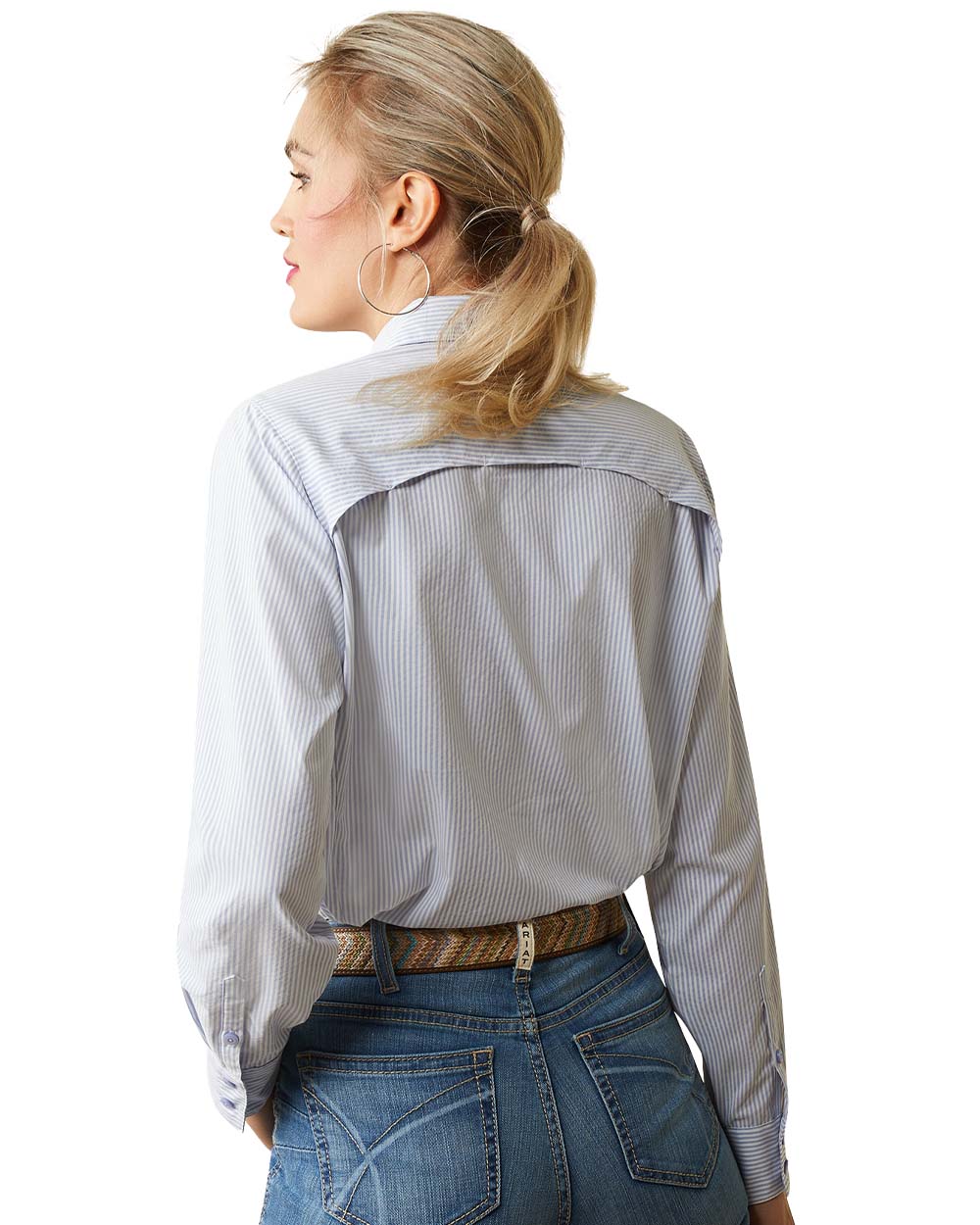 Ariat Women's VentTEK Stretch Long Sleeve Shirt - Breathable Moisture-Wicking Performance Top for Horseback Riding & Outdoor Activities