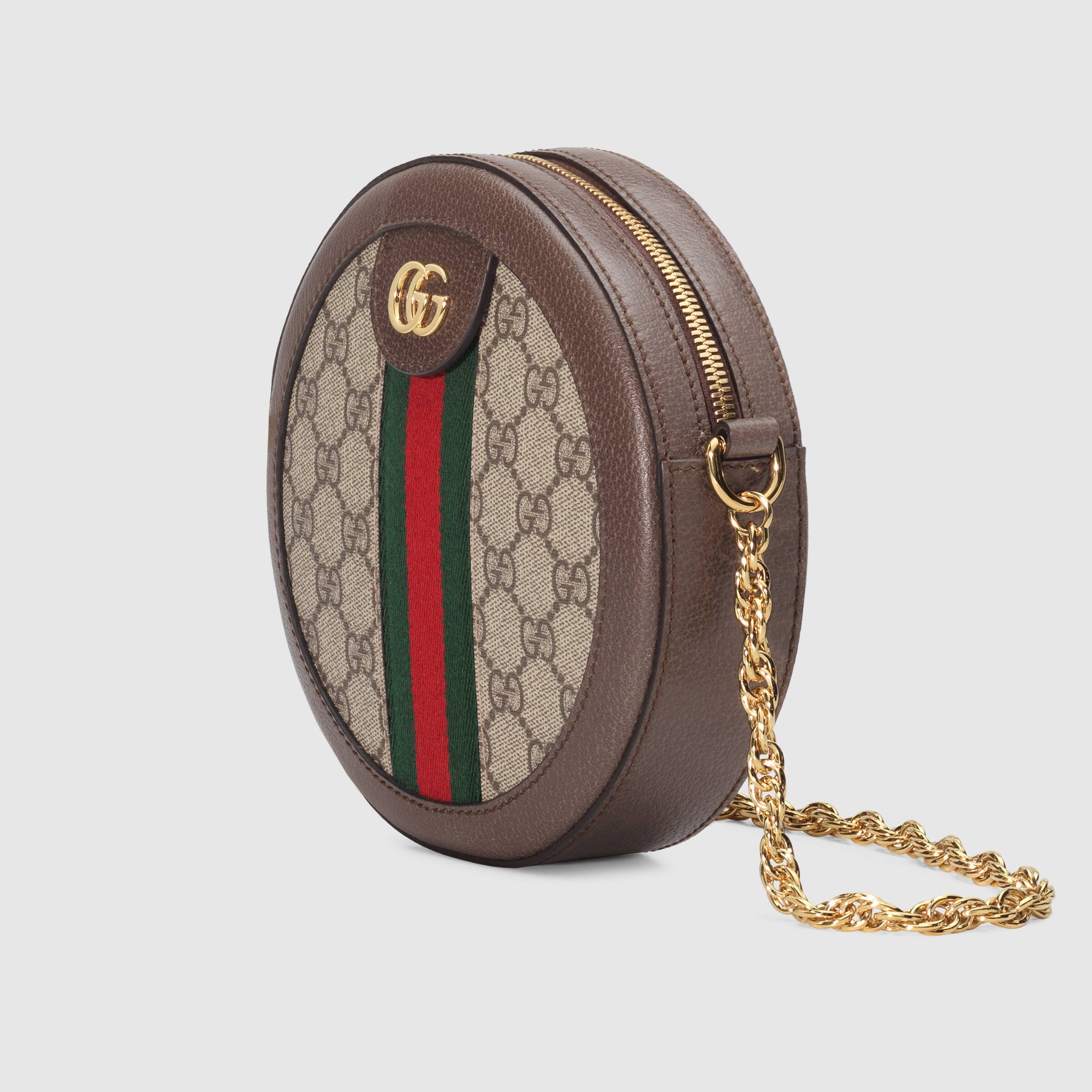 Gucci Ophidia Mini GG Round Shoulder Bag - Luxury Crossbody Purse for Women | Fashionable Everyday & Evening Outfits