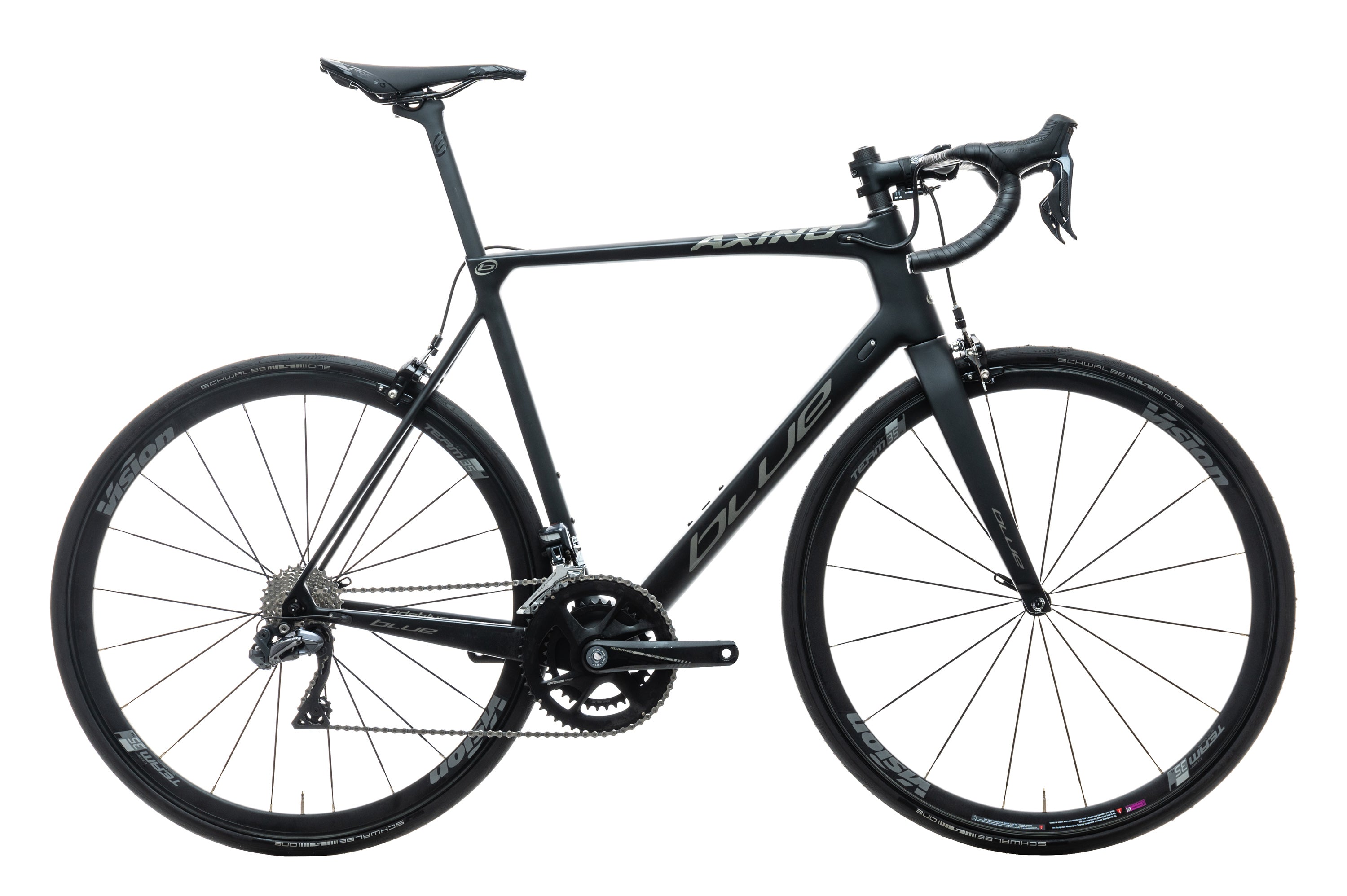 Blue Axino Road Bike 2021 - Lightweight Aluminum Frame, 21-Speed Gears for Men & Women (Medium/Large) - Perfect for Commuting, Fitness Training & Road Cycling Adventures