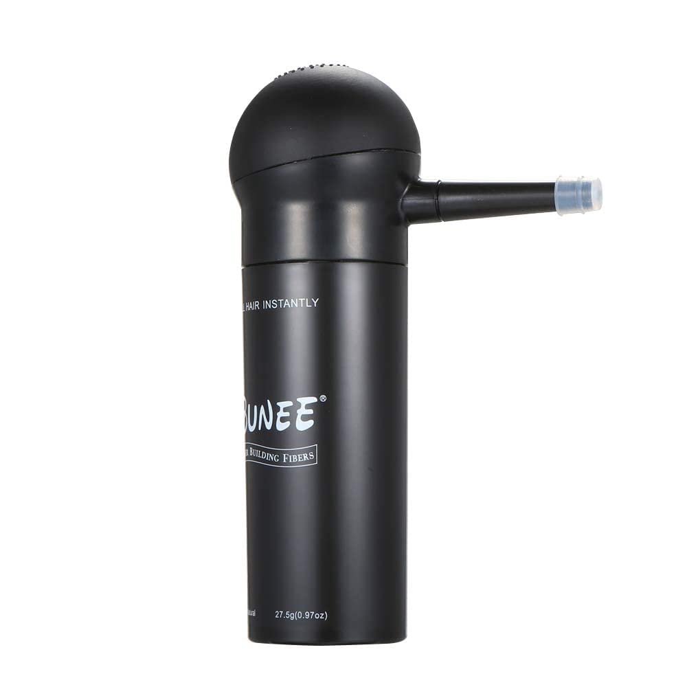 Professional Hair Building Fibers Spray - Hair Thickening Applicator with Atomizer Nozzle Pump for Thinning Hair | Instant Volume & Coverage for Men & Women | Perfect for Daily Styling & Special Occasions
