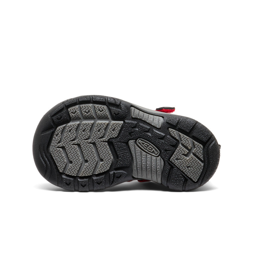 Newport H2 Sandals for Toddlers - Ribbon Red/Gargoyle | Comfortable Kids' Beach & Play Shoes for Outdoor Adventures