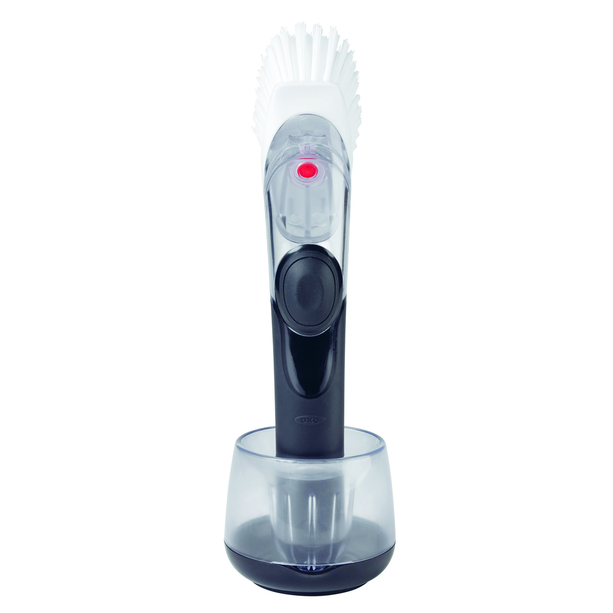 OXO Good Grips Dish Brush Storage Set - Pack of 1 | Compact Kitchen Organizer for Sink, Countertop & Cabinet Storage | Perfect for Washing Dishes, Cleaning Utensils & Home Organization