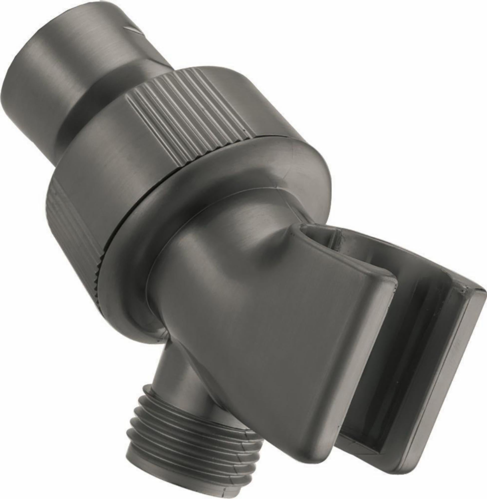 Adjustable Shower Arm Mount for Hand Shower - Black Stainless Steel U3401 KS PK Delta - Perfect for Bathroom Renovation & Spa-Like Shower Experience
