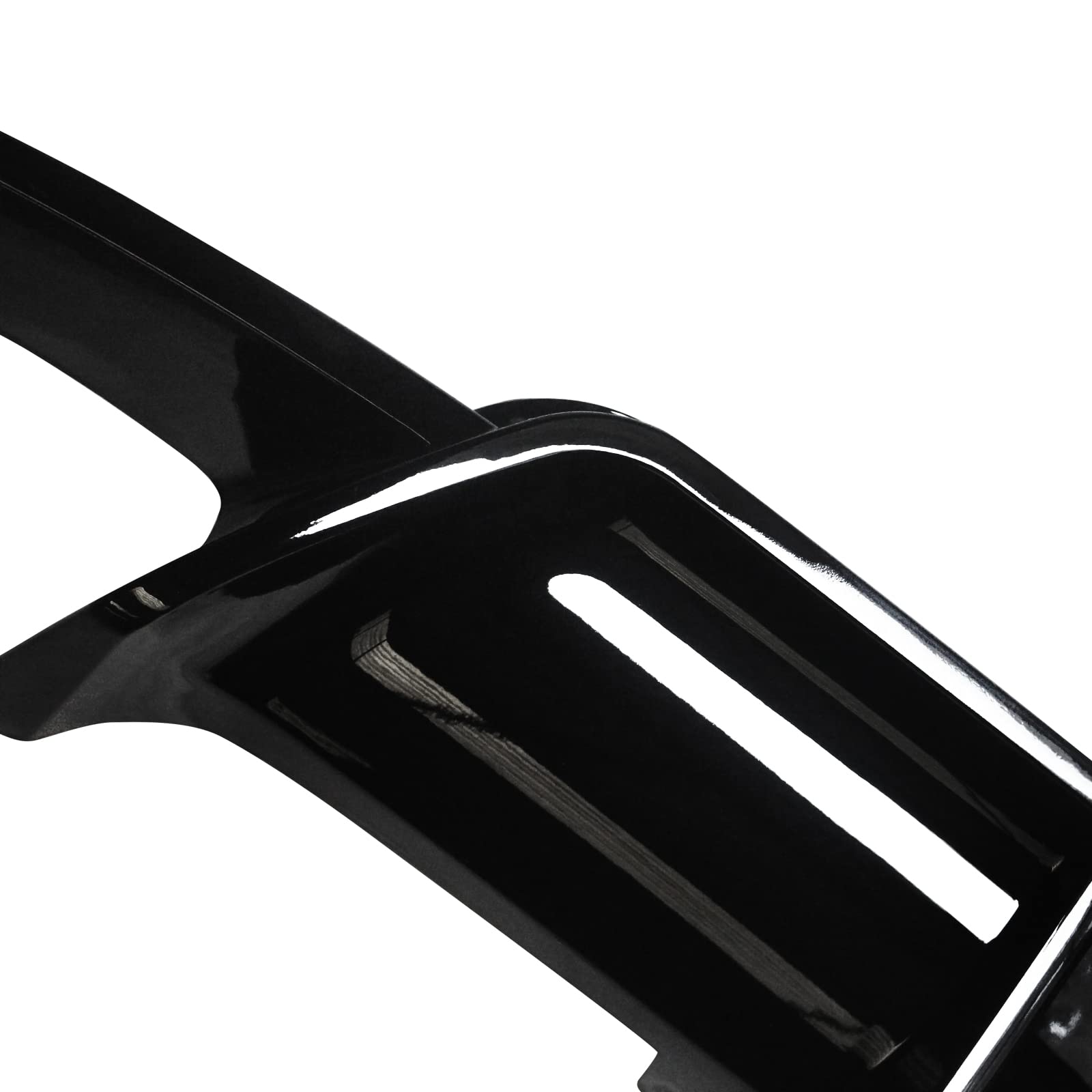 NINTE Gloss Black Rear Diffuser with LED Brake Light for 2018-2024 Toyota Camry - Rear Bumper Lip Spoiler for Enhanced Style & Night Visibility - Perfect for Car Enthusiasts & Street Racing