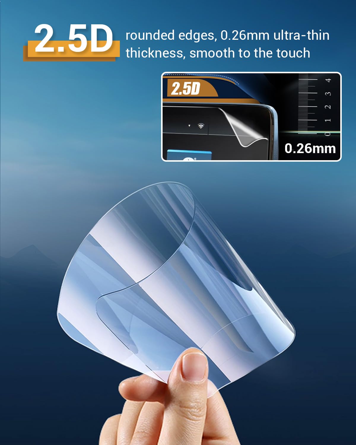 2023 Honda Ridgeline Screen Protector 2-Pack - 8