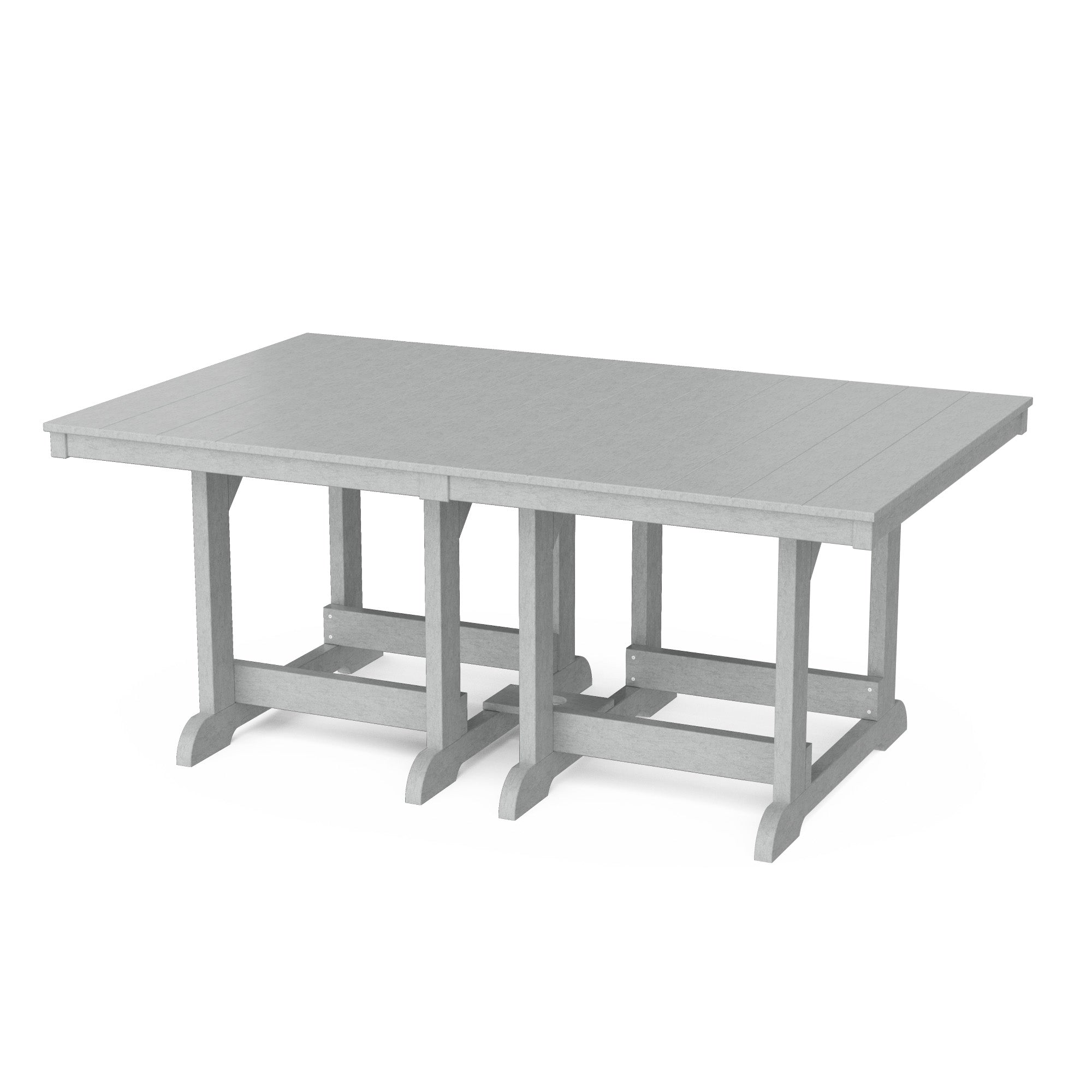 Heritage 44x72 Inch Solid Wood Dining Table - Rustic Farmhouse Style for Kitchen, Dining Room & Outdoor Entertaining