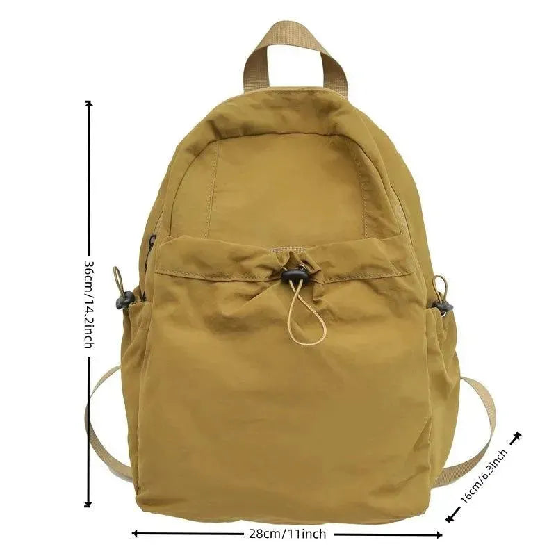 Durable Nylon Women's Backpack for Hiking, Travel & Everyday Use - Lightweight Waterproof Daypack for Work, School & Outdoor Adventures